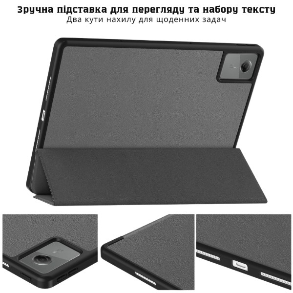 Фото - Чехол для планшета BeCover Flexible TPU Mate с креплением for Lenovo Idea Tab/K11 (2nd Gen) TB336/Xiaoxin Pad (2025) 11" Grey (715633)